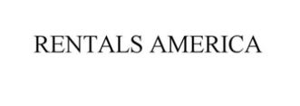 TODAY’S TRADEMARK - RENTALS AMERICA