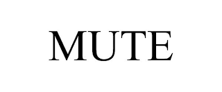 TRADEMARK OF THE WEEK - MUTE